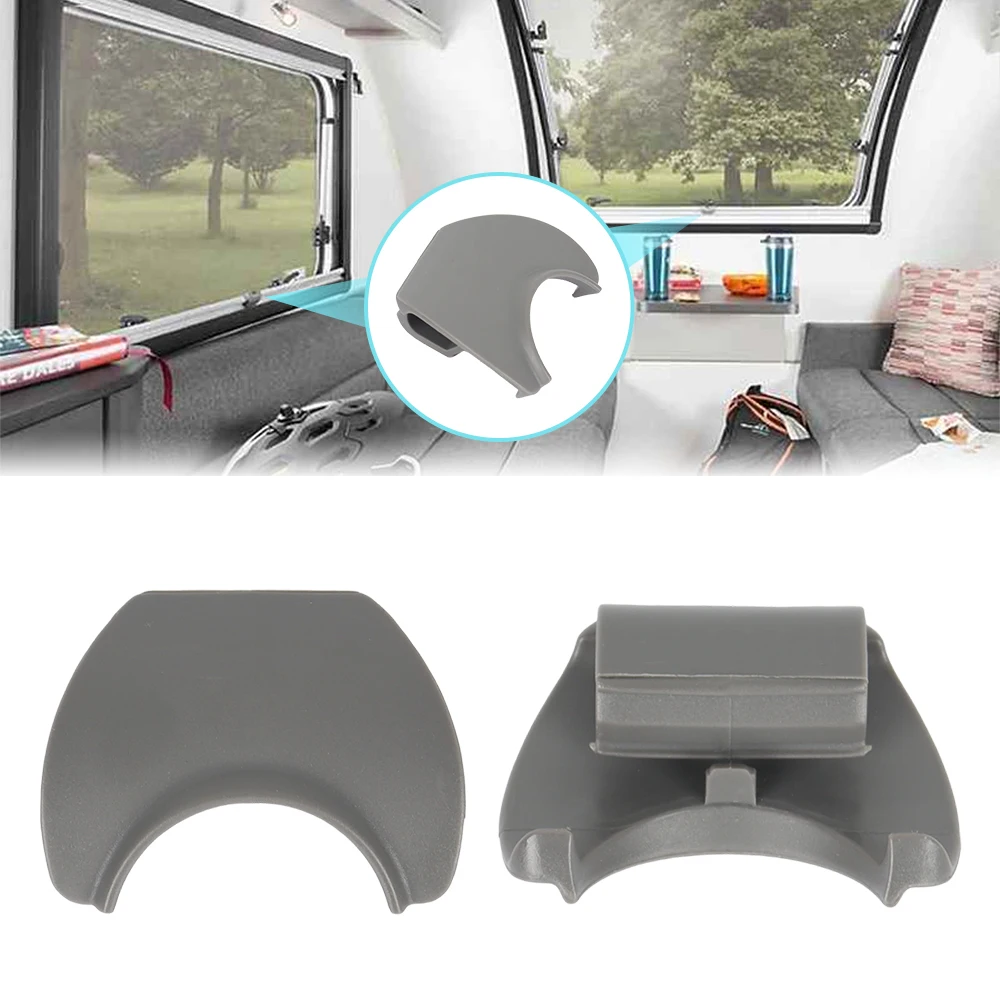 1/2/4/5pcs Car Blind Clip Gray Plastic Caravan Window Blind Clip For Horrex Duo Plisse Durable Convenient Compact RV Accessory