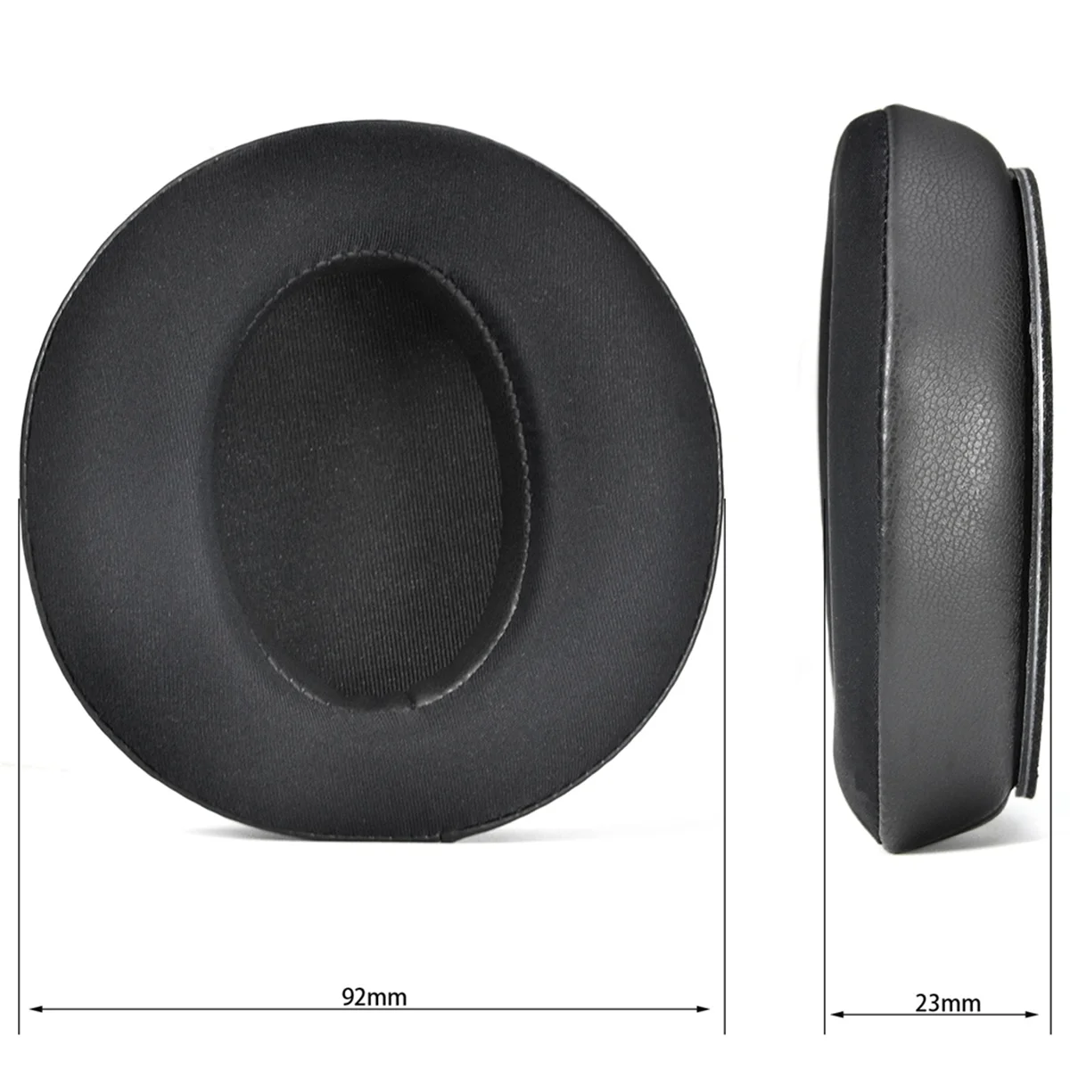 ABJZ Replacement Ear Pads for E7 & E7-PRO Headphones Soft Protein Leather, Memory Foam Sponge Earmuffs