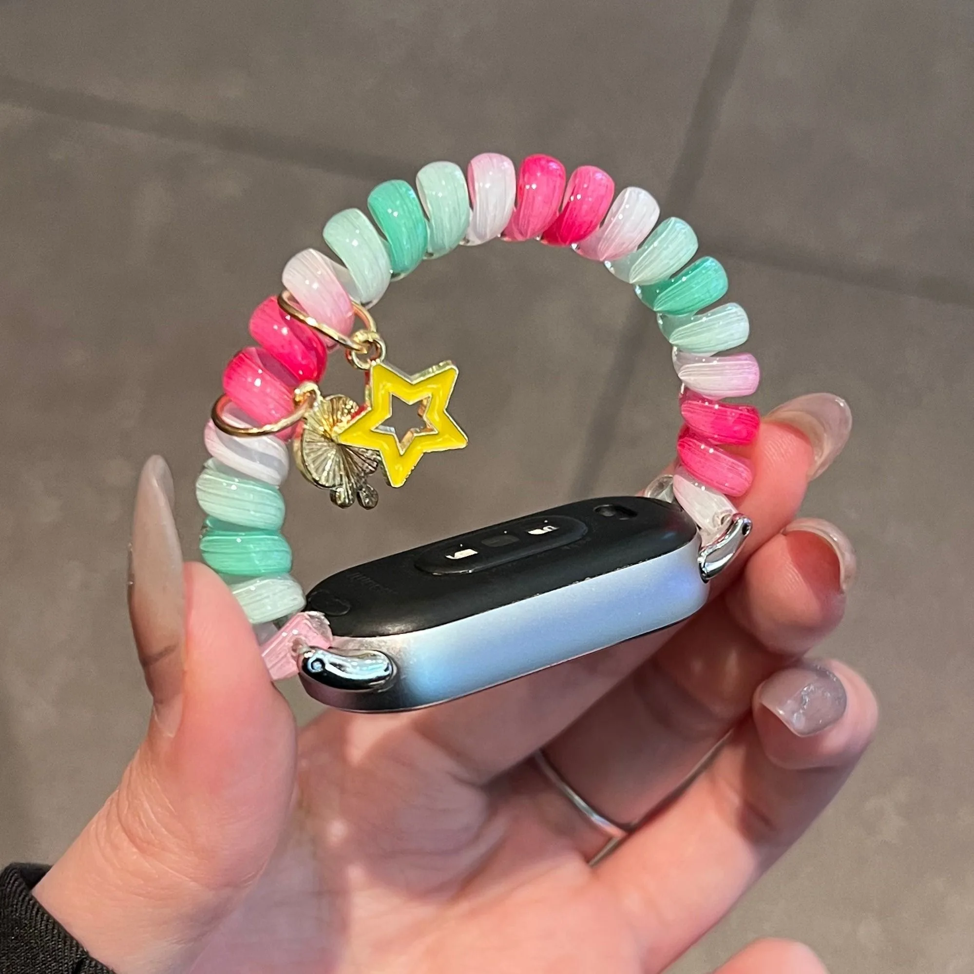 Gorgeous Scrunchie Strap for Xiaomi Smart Band 11 10 9 8 NFC Elastic Stretchable Brecelet Pulseira Correa Xiaomi Mi Band 10 9 8
