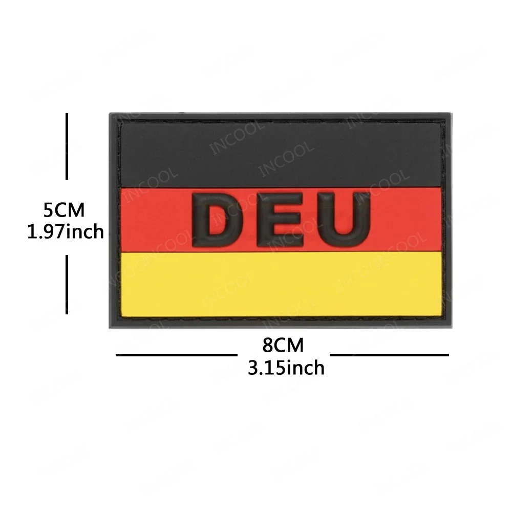 Deu Pvc Rubber Flag… - image