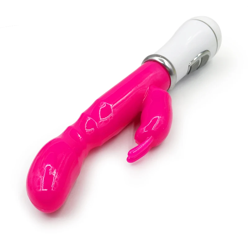 G-spot Mainan Dewasa Alat Vibrator Kelinci Masturbasi Batang Ganda Mainan Seks Dildo Vibrator Produk Seks Dewasa Vibrator untuk Wanita