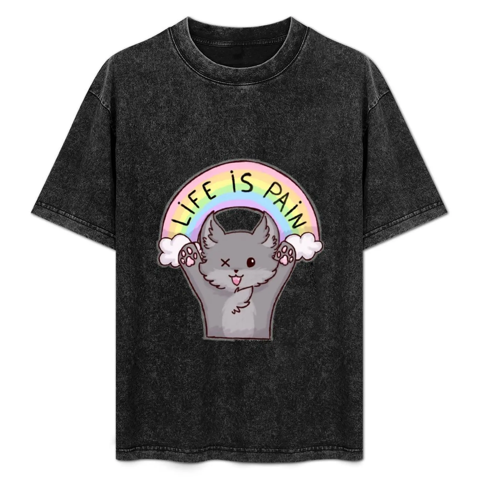 

happy wolf T-Shirt Big and Tall Short Sleeve Tee
