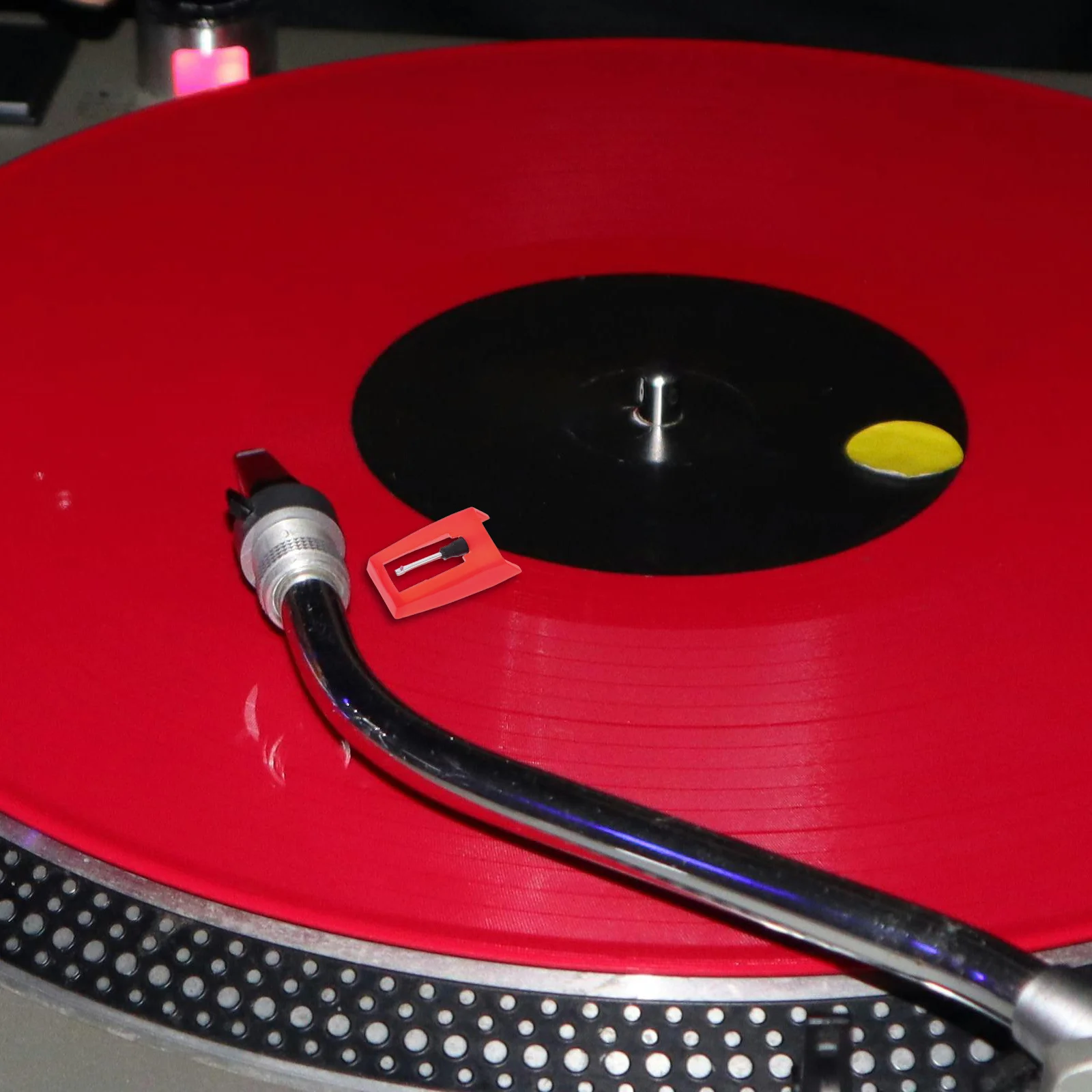 Spazzola stilo per aghi per dischi Il materiale ABS in lega di alluminio garantisce compatibilità ottimale L'ago per giradischi per cetriolo