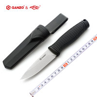 Ganzo G806 knife 8cr14mov blade PP&TPR Handle Fixed blade knife Survival Camping tool Hunting Knife tactical outdoor tool