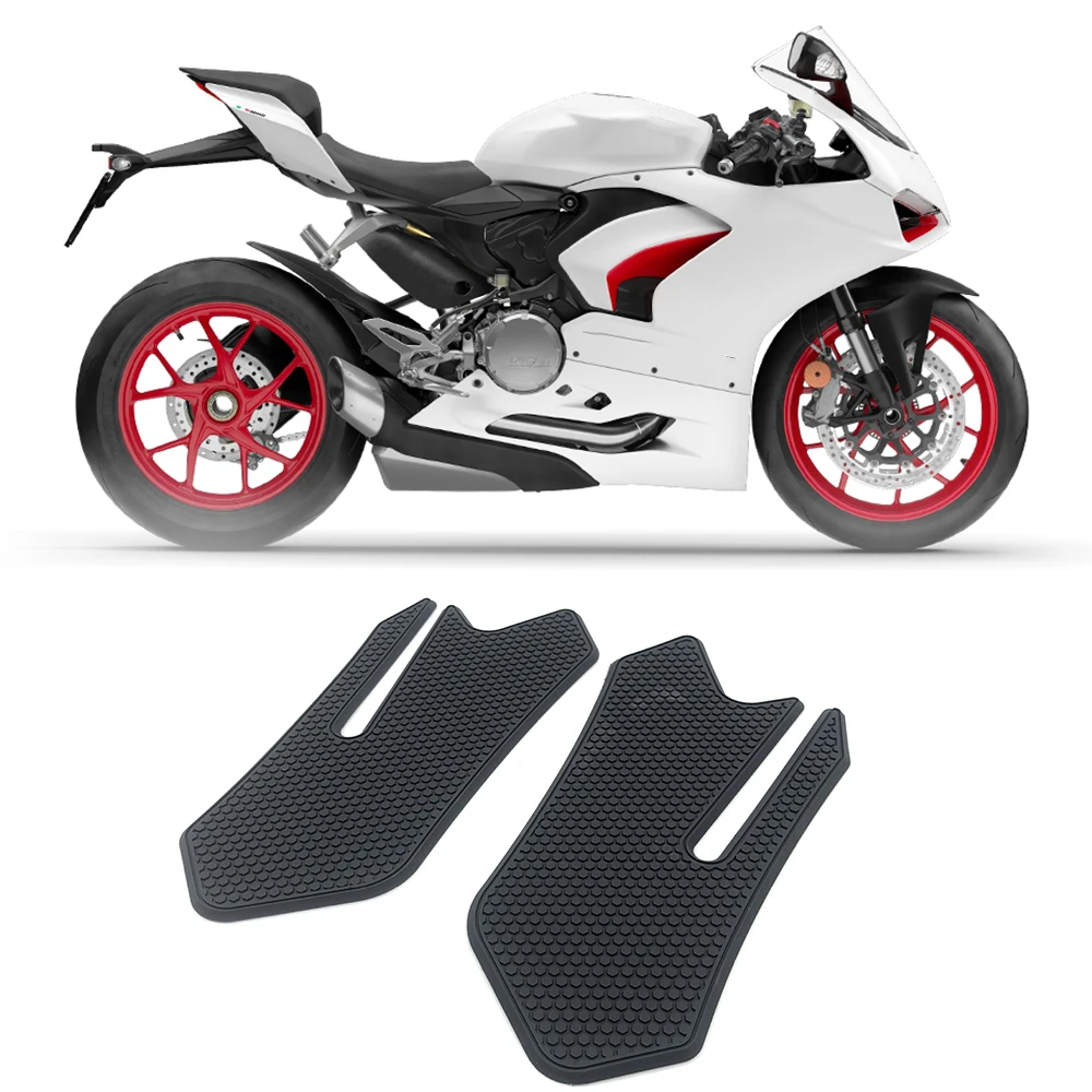 For DUCATI PANIGALE V2 2021+ Motorcycle Tank Traction Side Pad Gas Fuel Knee Grip Sticker