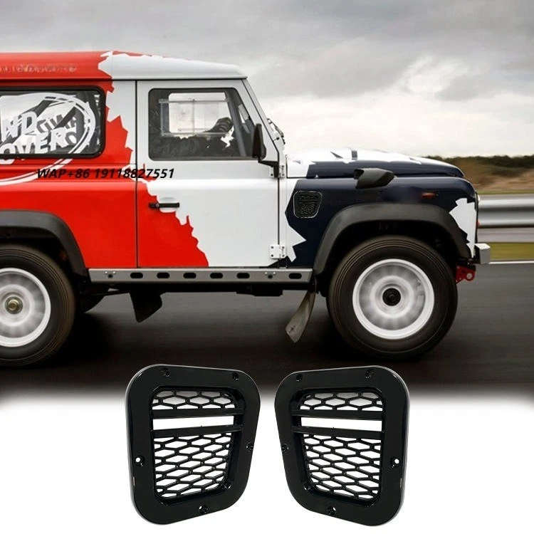 

Hot Selling Exterior Accessories Side Vents Suitable for Classic Defender 90 110 130 exterior Car Accessories