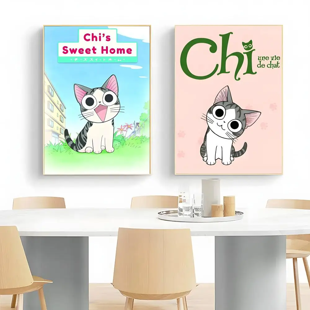 Heartwarming Japanese Anime Chi's Sweet Home Poster Wall Art Print Decorative Mural Home Decor Gift Unframed