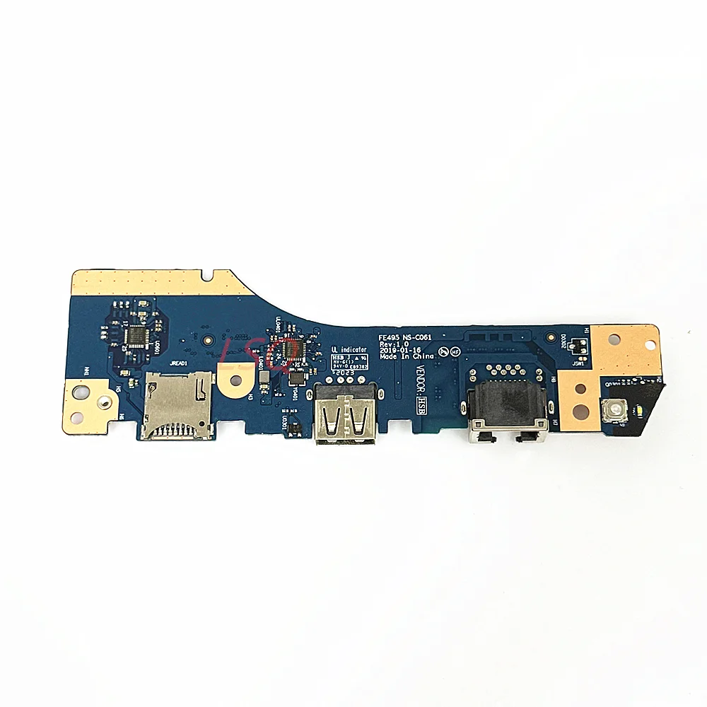 

USB Board Switch Board NS-C061 For Lenovo ThinkPad E495 FRU 02DM046 Original Brand New