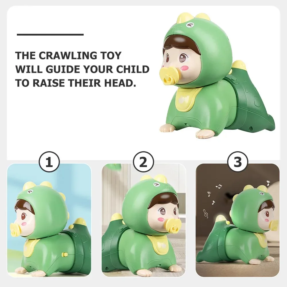 Musical Turtle Crawling Baby Toys Tummy Time Toys with Light & Sound Infant Early Educational Toy Birthday Gifts for Boy Girl