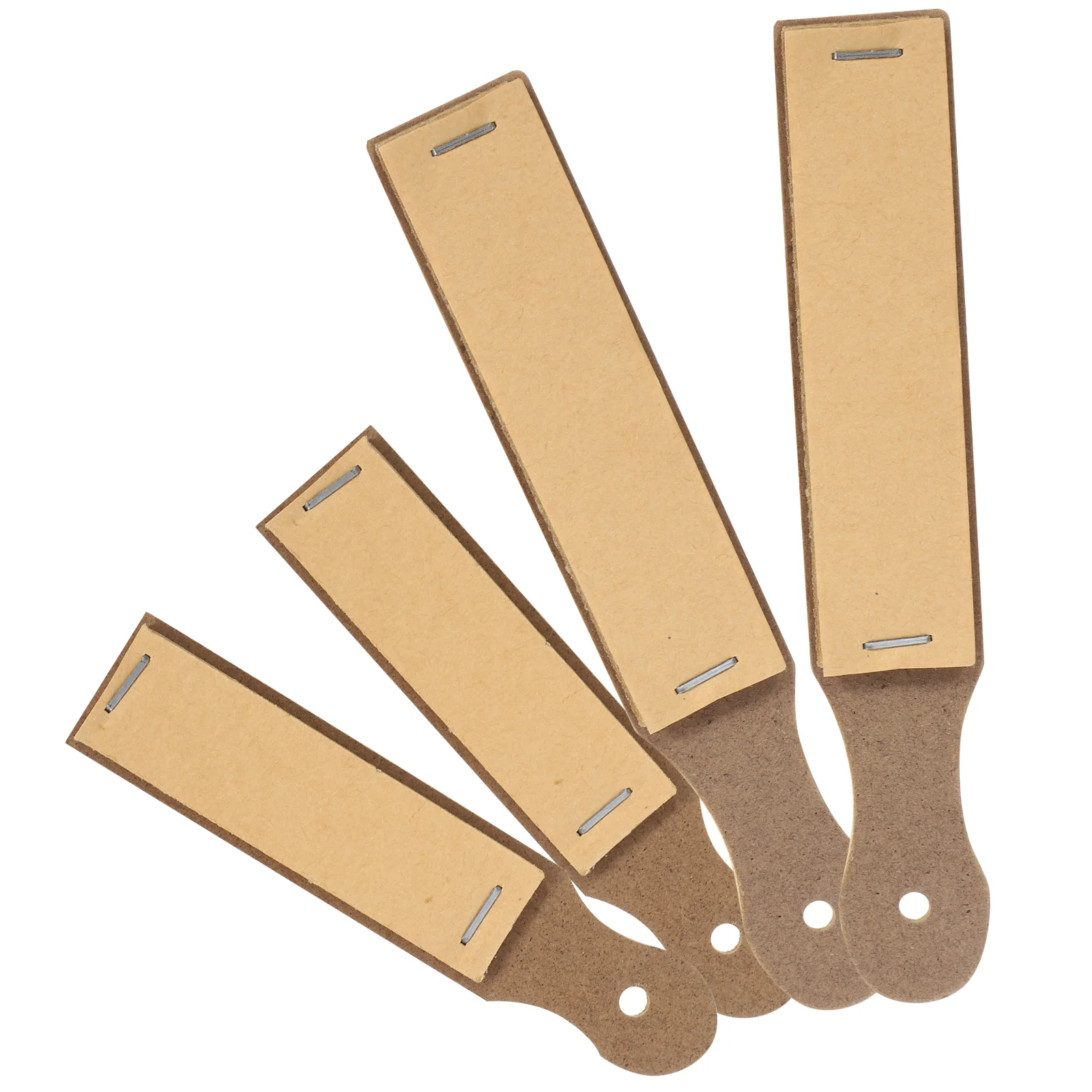 4 Pcs Chalk Pens Sketch Sand Paper Cardboard Pencil Polishing Sandpaper Tool Sharpener Light Brown Work