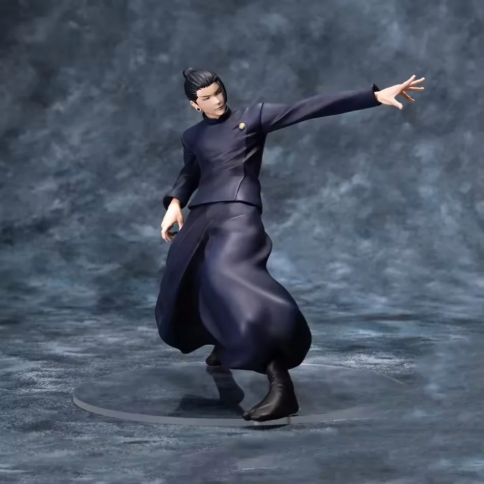 14.5 سنتيمتر Jujutsu Kaisen أنيمي الشكل المعكرونة سدادة Satoru Gojo عمل الشكل Geto Suguru تمثال PVC الكبار جمع نموذج اللعب
