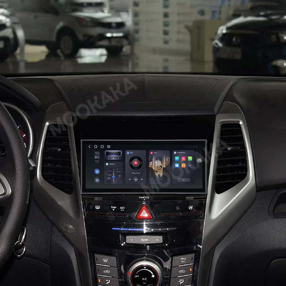 15.8 IN Android 15 Radio For SsangYong REXTON 2006~2012 GPS Multimedia Qualcomm Player Navigation Car Stereo Receiver Head Unit