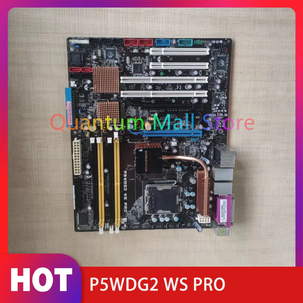 

Dual port industrial control workstation motherboard LGA775 supports 975X P5WDG2 WS PRO