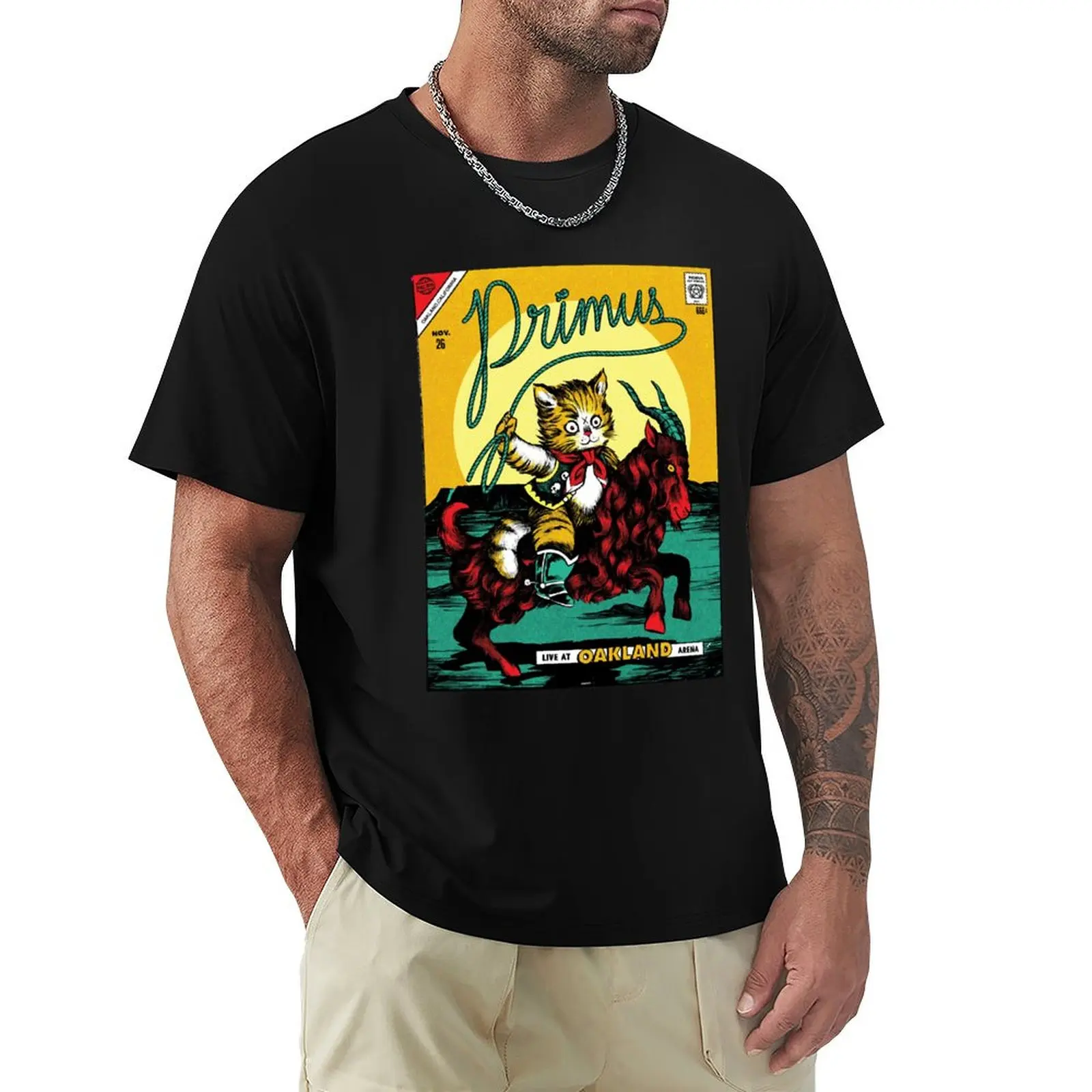 Movie primus music Women Men T-Shirt Trendy Print Short Sleeve T-Shirt