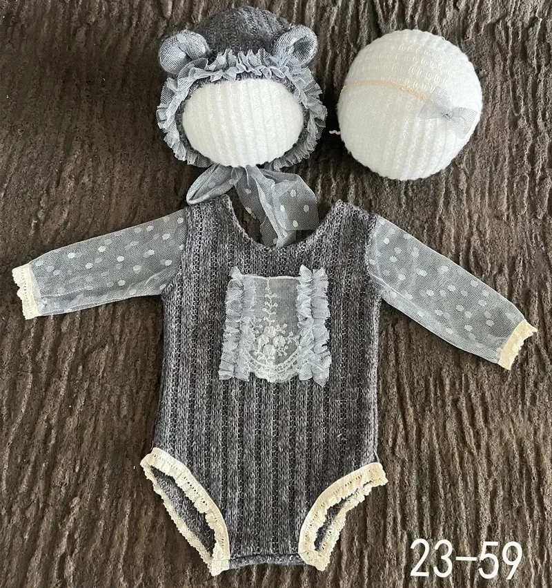 Pakaian Fotografi Neonatal Gaun Putri Renda Pakaian Fotografi Pakaian Fotografi Bayi Baru Lahir Aksesori Bayi Menembak