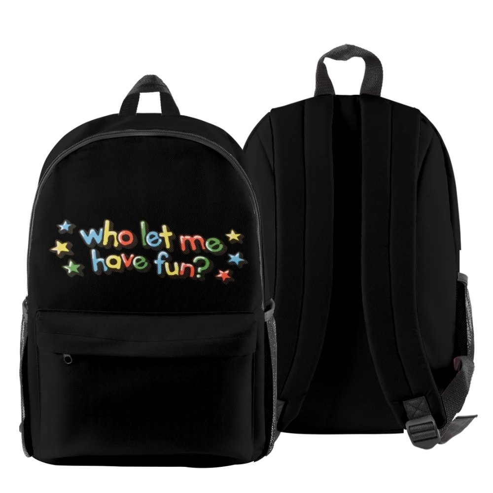 Cody Ko Who Let Me Have Fun Backpack Unisex Shoulders Bag Casual Streetwear Daypack Travel Bags