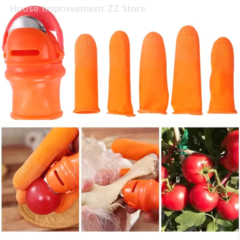 Fruit And Vegetable Picking Potted Plants Trim Gardening Thumb Knife Thumb Cutter Gardening Tool For Picking Fruit Vegetable