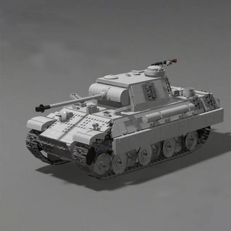 

1957pcs MOC 1/16 scale Remote contolled Panther Tank Technic Educational Building Blocks Christmas Gift