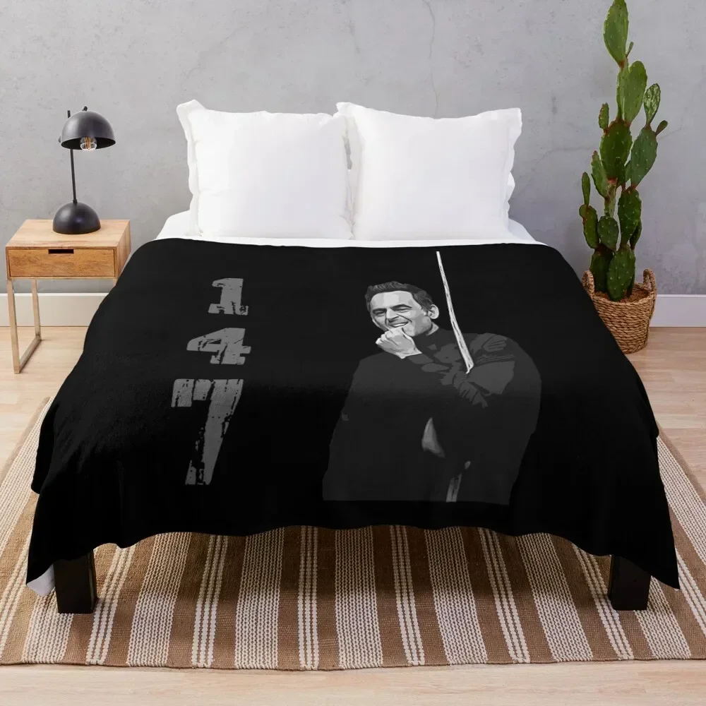 

Snooker: Ronnie Osullivan The Rocket Throw Blanket Warm Throw Blanket Gift for Anniversary