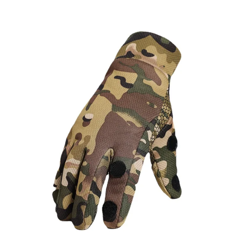 Outdoor Tactical Gloves Mountaineering Shooting Hunting Riding Full Finger Non-slip Mittens Can Touch Screen Winter Warm Gloves