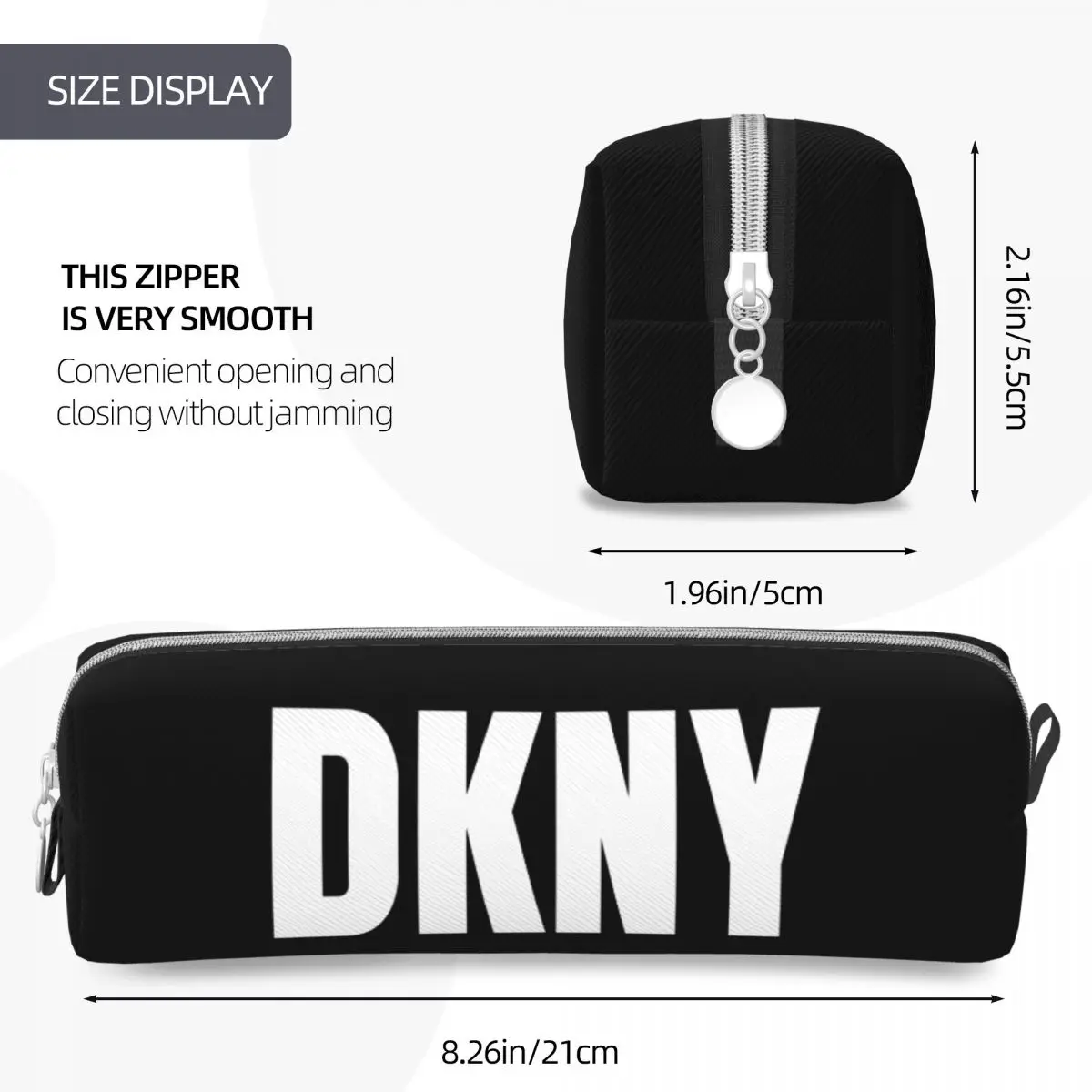 Fashion DKNYs Pencil Case Classic Pen Bag Kids Big Capacity School Supplies Gift Pencilcases