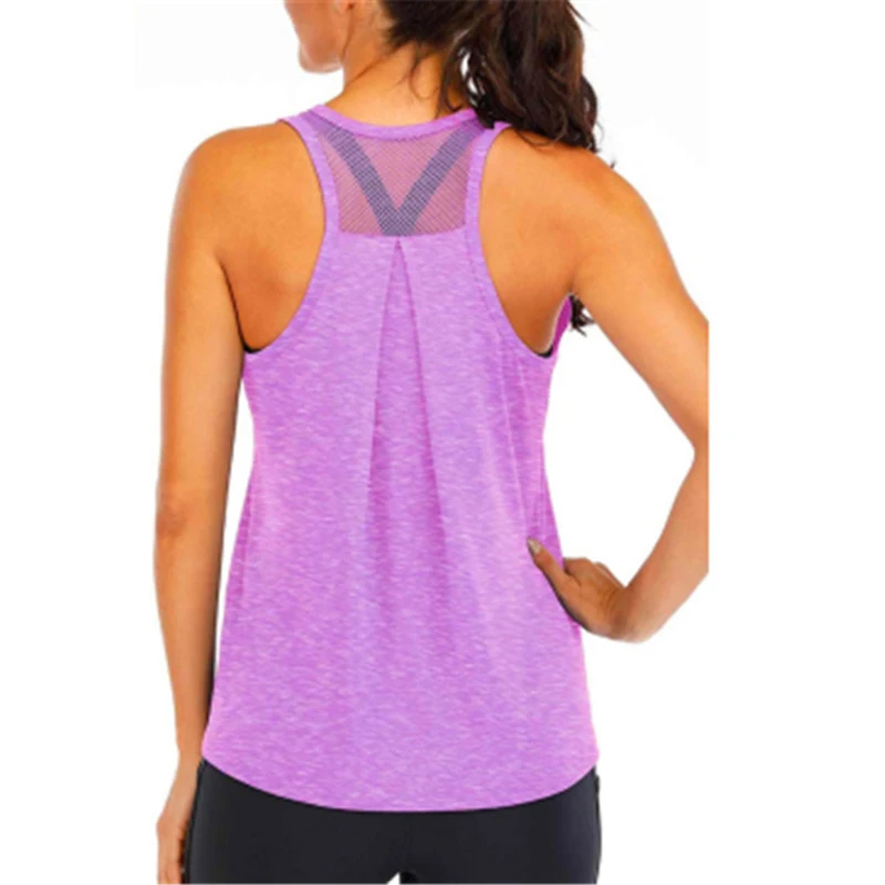 New Women Loose Sport Running T-shirts Breathable Mesh Gym Yoga Shirts Short Sleeve Fitness Training Workout Sportswear Top