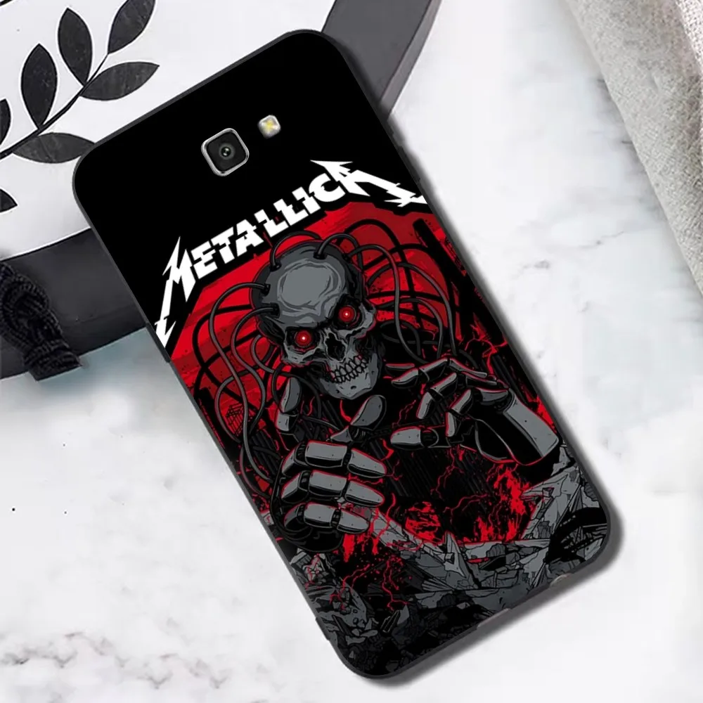 M-Metallica Band Phone Case For Samsung S 9 10 20 21 22 23 30 23 24 plus lite Ultra FE S10lite Fundas