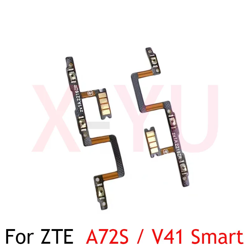 For ZTE Blade L210 A72S V70 V60 V40S V40 V41 Pro Plus Smart Vita Design Power On Off Switch Volume Side Button Flex Cable