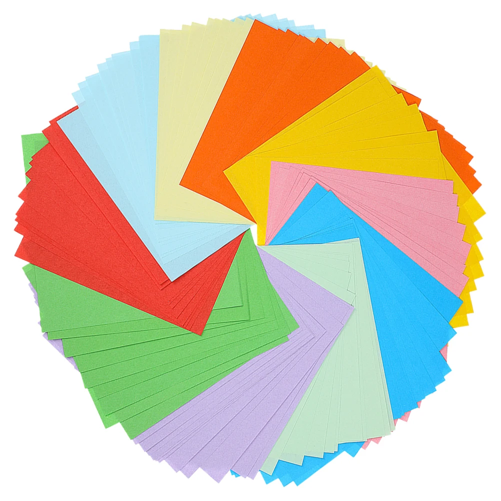200 peças papel colorido origami criativo diy artesanato papéis fazendo material cartão criança