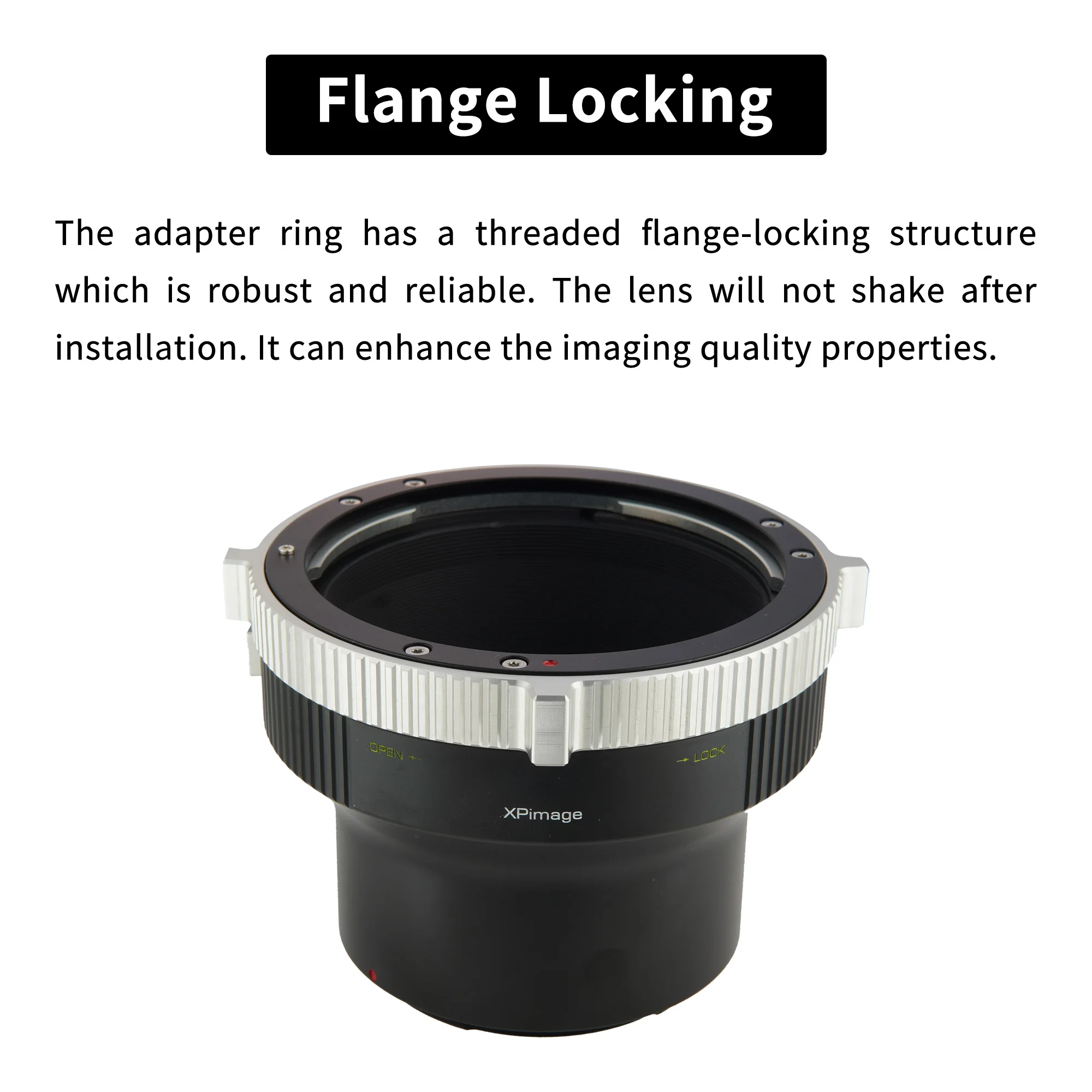 XPIMAGE P67 to XCD Lens Mount Adapter Compatible Ring with Pentax 67 Lenses for Hasselblad X Camera X1D X2D 907X