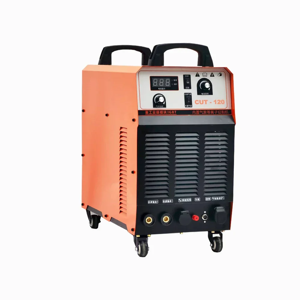 120A Plasma Cutting Machine 380V Voltage Built-in Air Pump IGBT Cutter High Quality