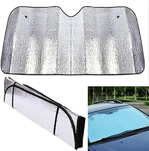Car Sun Shade Film Windshield Visor Car Windshield Protection Accessories Car Sunshade 140 cm x 70 cm Foldable UV Protection