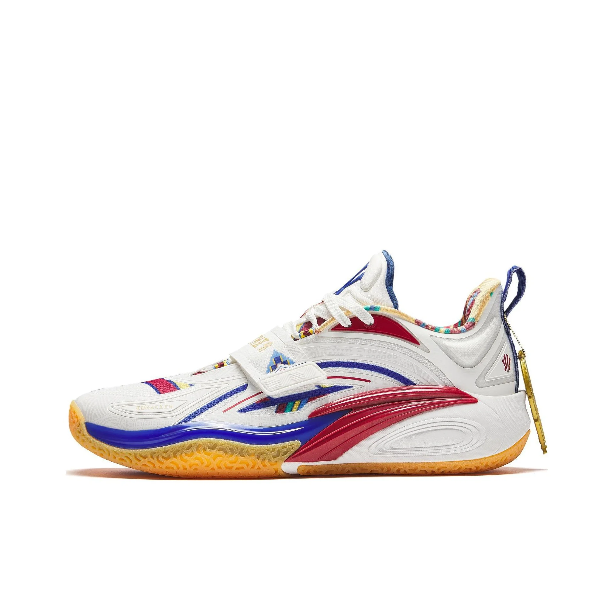 Anta KAI 1 Low top Basketball Shoes Men's White Red Blue 112641102SF-8