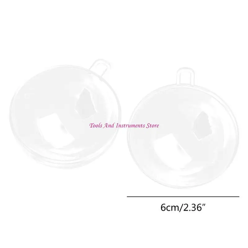 절묘한 명확한 맑은 달리기 매달려 중공 드롭 볼 웨딩 파티 장식품 dia 12cm c7ac