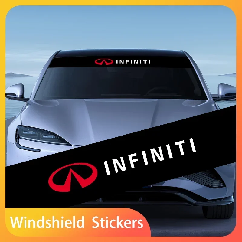 

Car Windshield Stickers Sun Shade Car Decals Sun Shade Heat Resistant Waterproof For Infiniti Q50 FX35 Q30 G37 Q70 QX70 G35 Q60