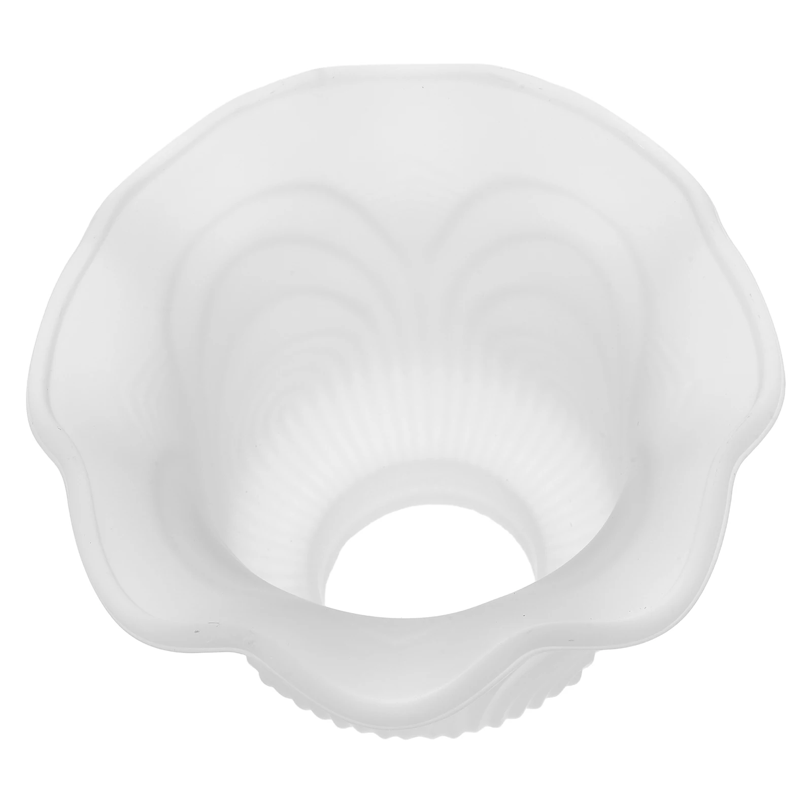 عاكس الضوء الزجاجي الحديثة رومانسية قلادة غطاء خفيف زجاج صغير زهرة عاكس الضوء الأبيض ضوء السقف الظل 43 مللي متر قطر الثقب