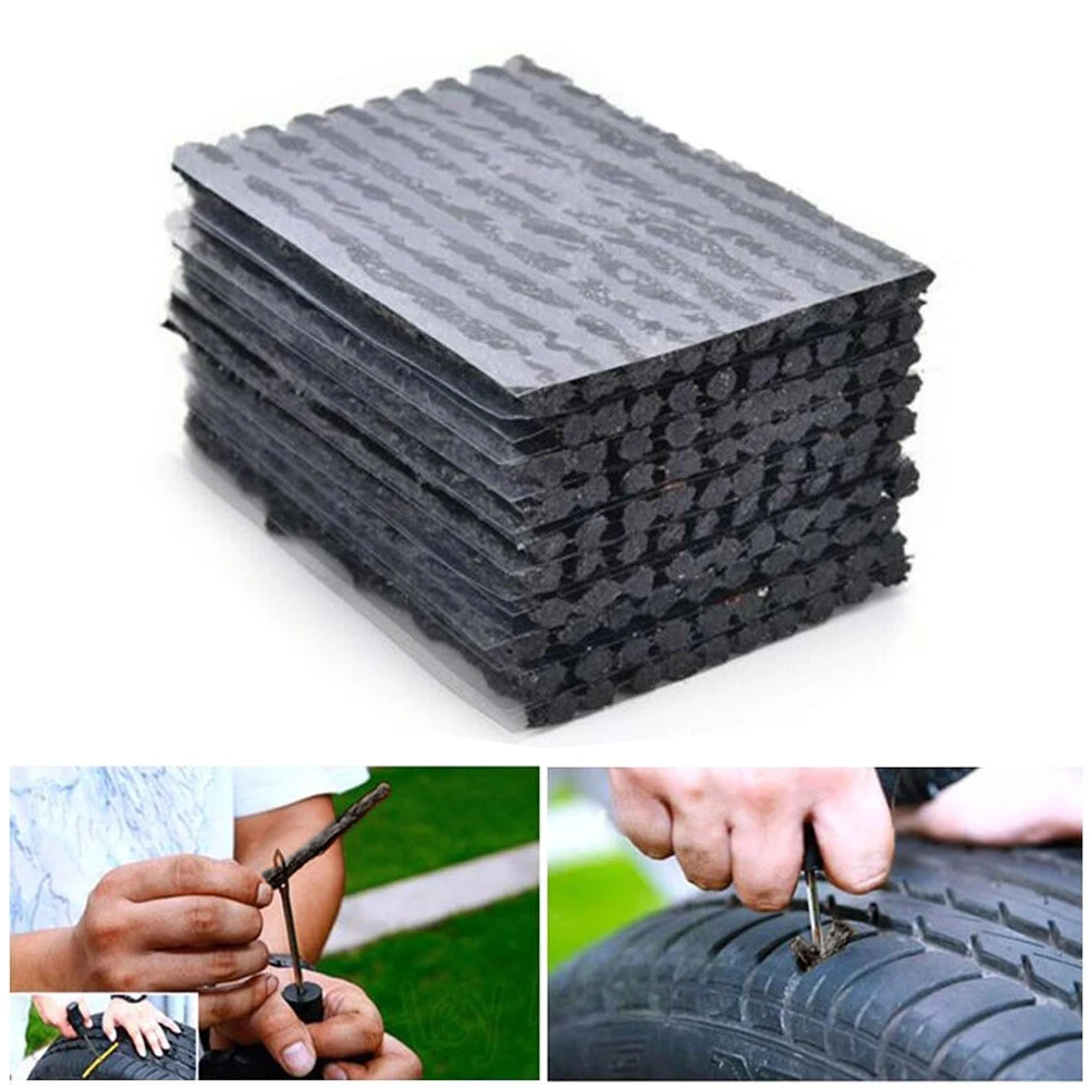 

Tire Repair Strips 6mm/3.5mm Car Motorcycle Bike Tyre Puncture Repairing Stiring Glue Rubber Strips Tools Plug Car Accessories