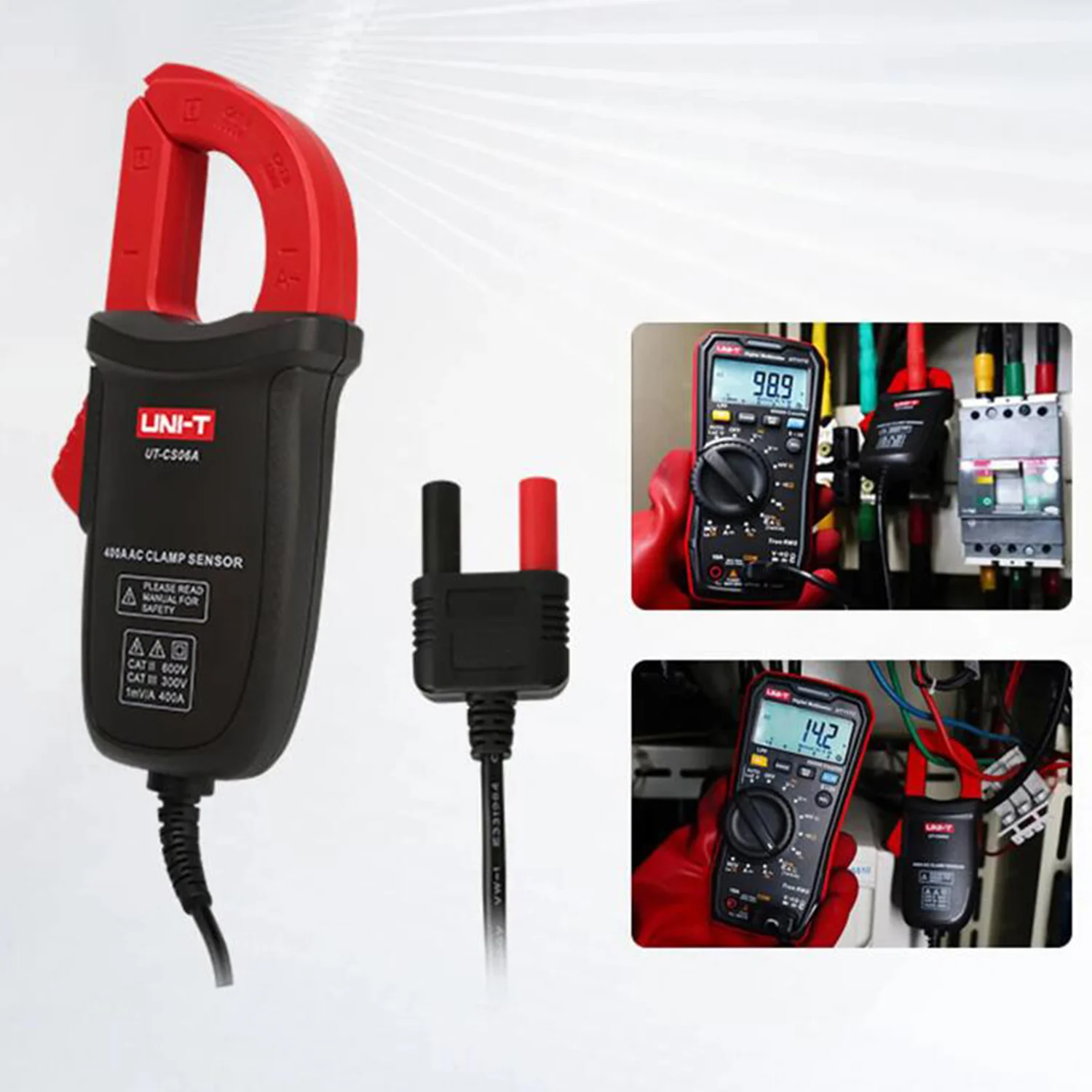 UNI-T UT117C Zeer nauwkeurige echte effectieve waarde professionele multimeter AC/DC multifunctionele elektrische originele ohmmeter.