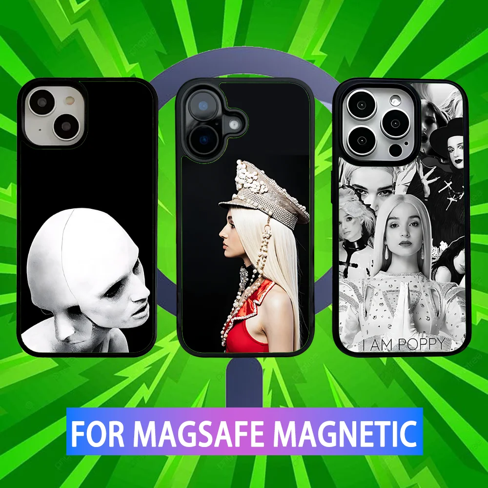 

Poppy I Disagree Phone Case For iPhone 16,15,14,13,12,11,Pro,Max,Plus,Mini,SE New Magsafe Magnetic Wireless Charging