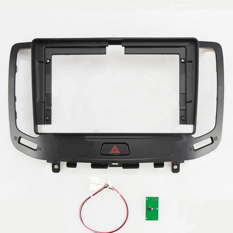 9 Inch Car Frame Fascia Adapter Android Radio Dash Fitting Panel Kit For Infiniti G Series G4 G25 G35 G37 Nissan Skyline GT 370