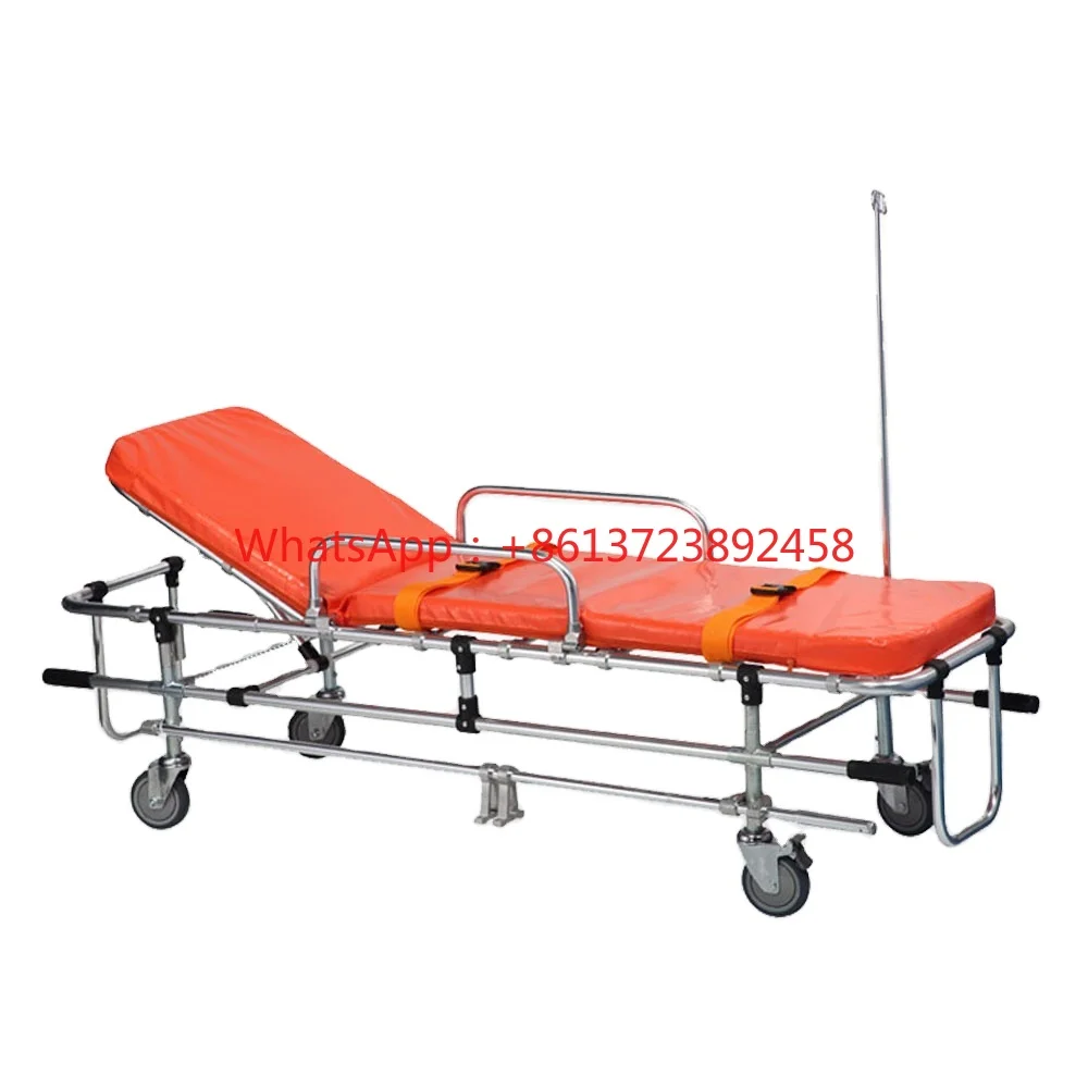 

CE&FDA Wholesale Price Medical Stretcher Trolley Patient Transfer Bed Ambulance Stretcher