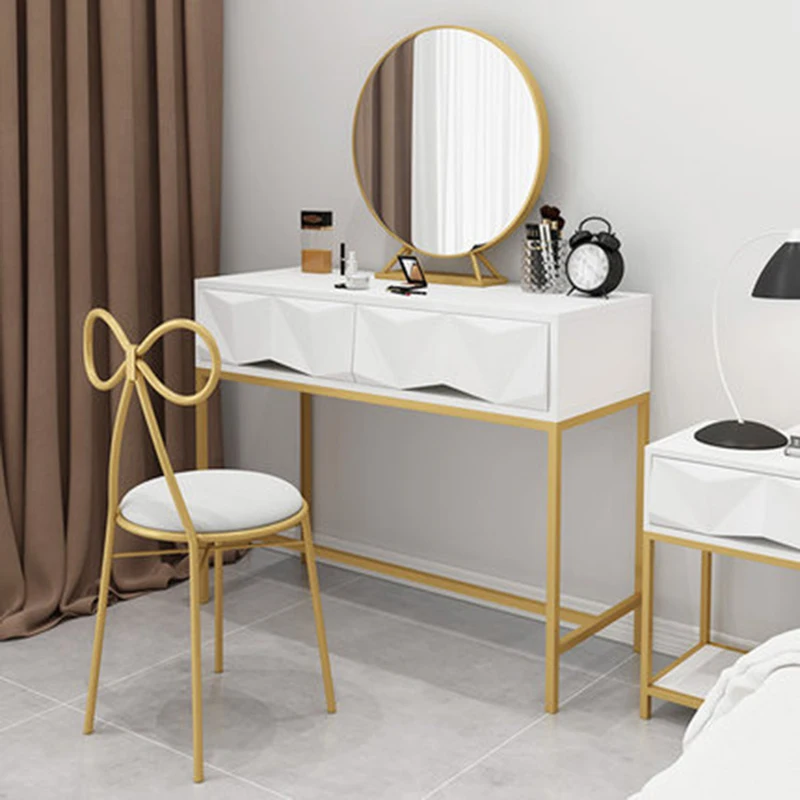 

Nordic Design Vanity Table Senior Classic Bedroom Makeup Dressing Table Storage Simple Tocador De Maquillaje Home Furniture