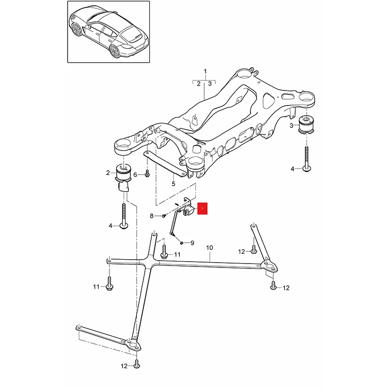 Capteur de niveau de lumière de sauna arrière droit, Porsche Panamera 2010-2016, 97033302103, nouveau