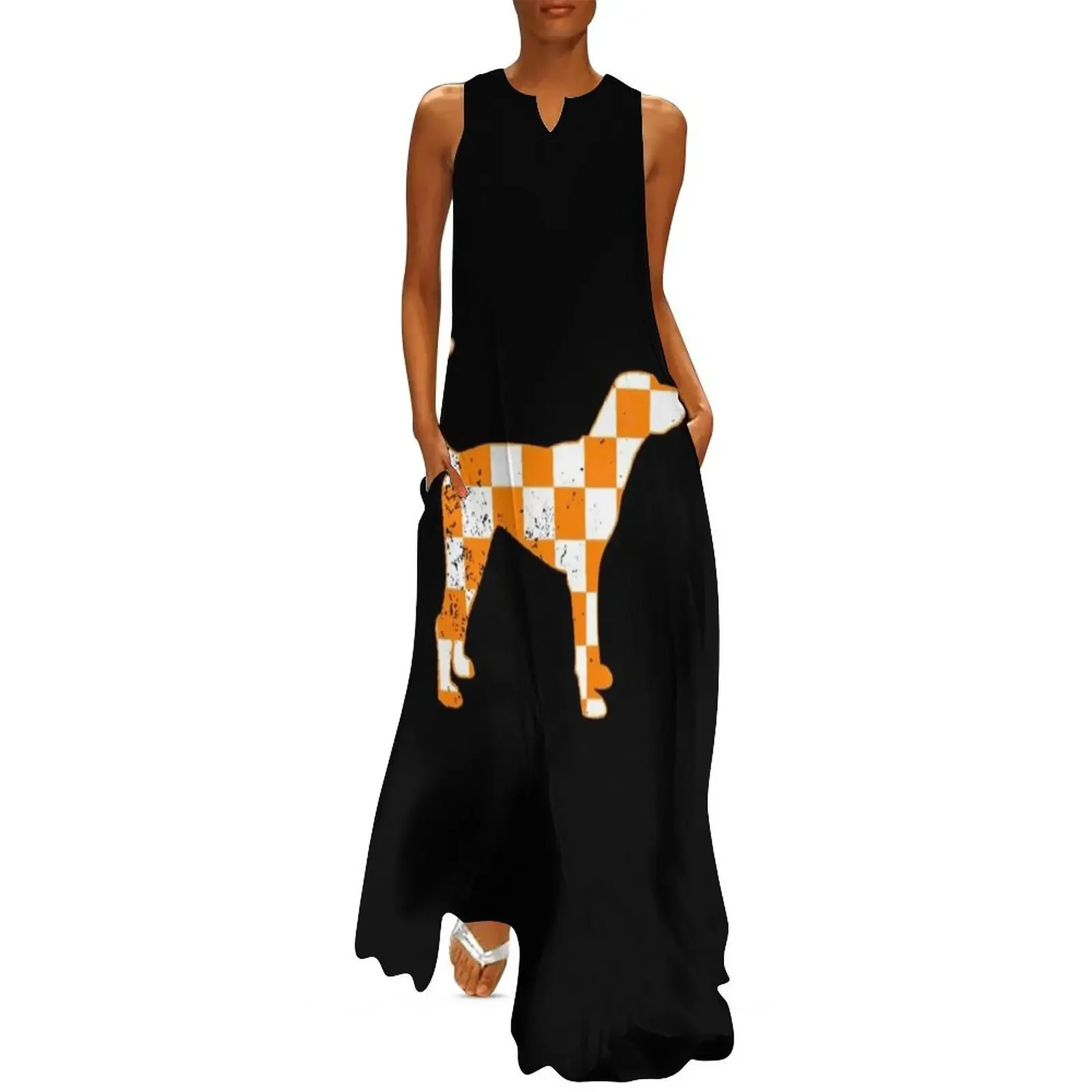 

University Of Tenessee Dog133 Long Dress evening dresses women fairy dress Dress