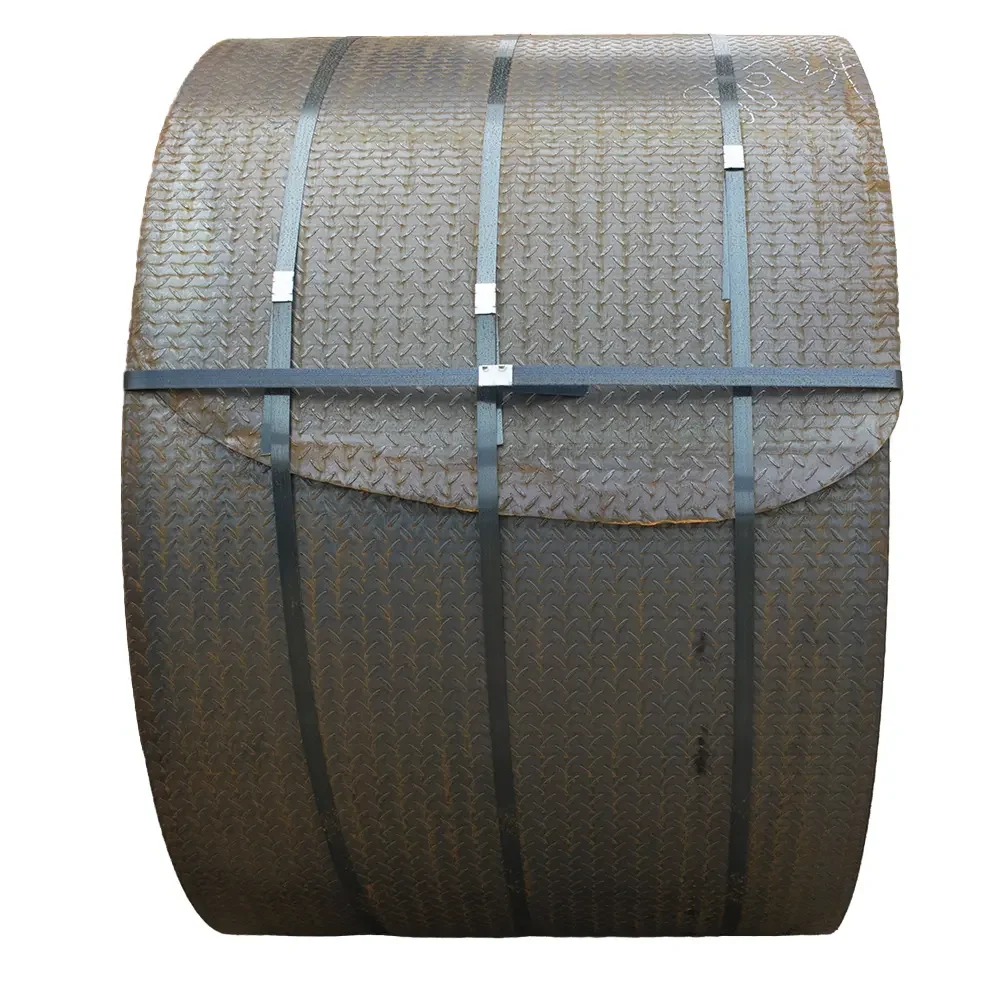 

Outdoor Q235B Carbon Steel Coil Teardrop Pattern ASTM Construction Industry Cutting Welding Bending Punching