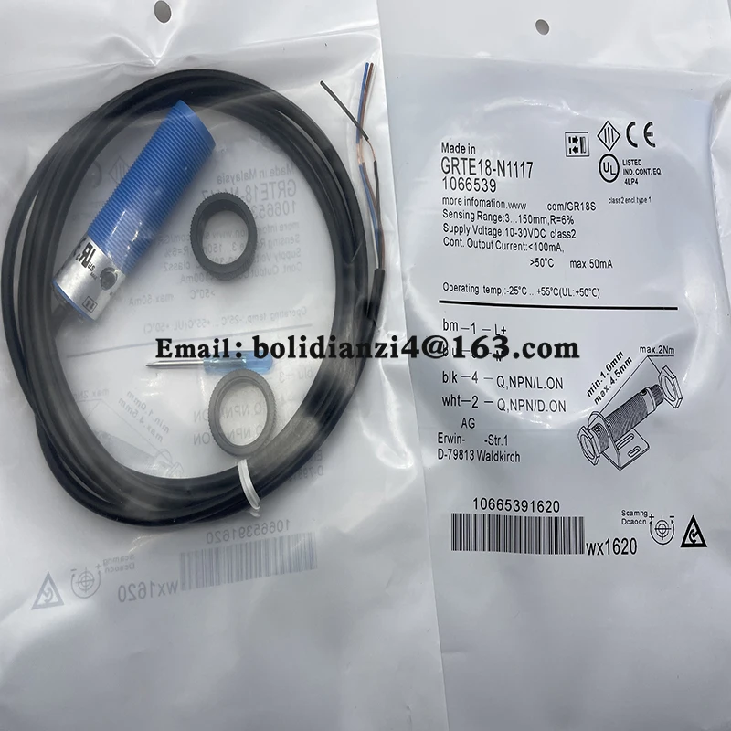 

Photoelectric switch GRTE18-N1147 GRTE18-N1117 GRTE18-P1147 GRTE18-P1117 GRTE18-P1167 GRTE18-N1167 In stock