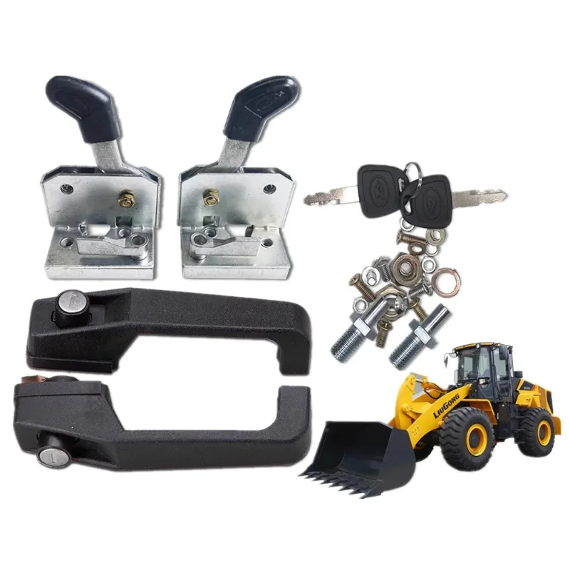 For CLG30/50/856/855/816/836 Door Lock Latch Lock Locating Lock Loader Parts  1pcs