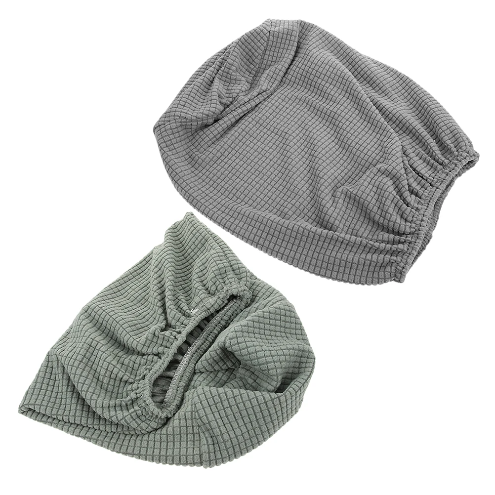 

2pcs Water Cover Elastic Cloth Dispenser Barrel Polyester Jug Hood Water Dispenser Barrel Cover Home Kitchen