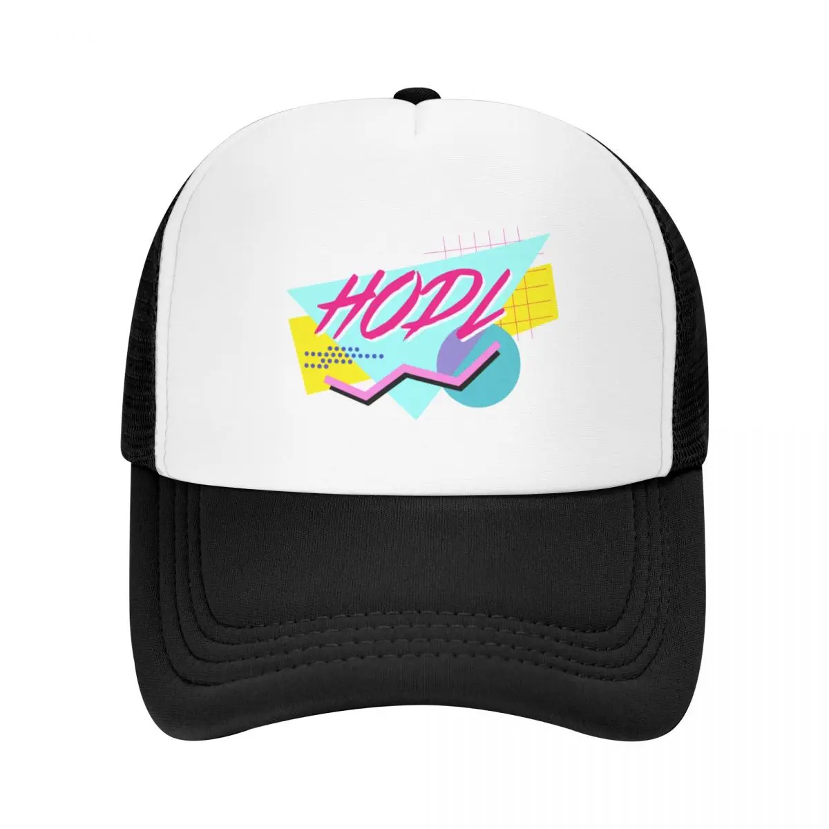 HODL 90s Baseball Cap Trucker Cap dad hat Hip Hop Hats For Men Women's