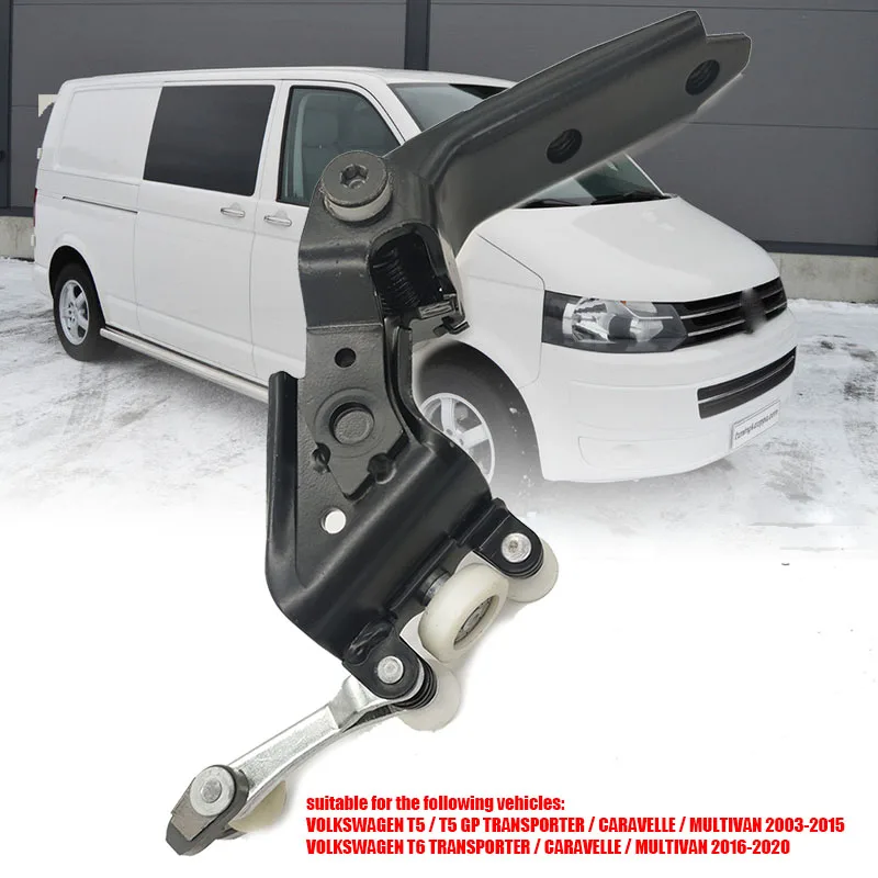 Sliding door roller guide right center electric sliding door FOR VWT5 T6 / T5 GP TRANSPORTER /CARAVELLE / MULTIVAN T6 7E0843336A